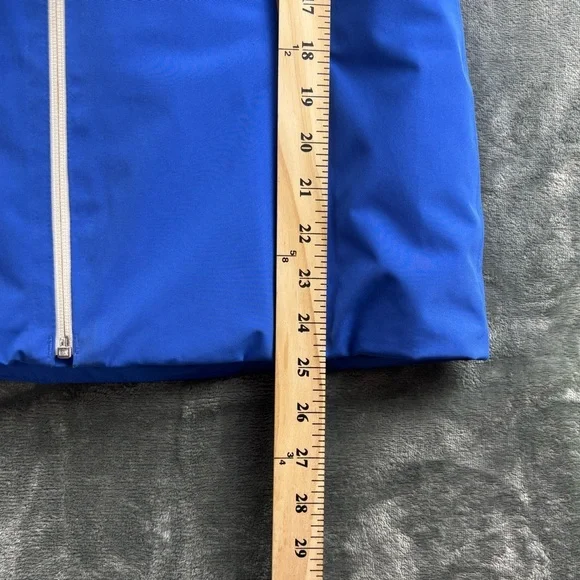 Spyder Jacket Women’s 4 Spring Full Zip Hooded Performance Lined Gorp White Blue - Picture 13 of 16